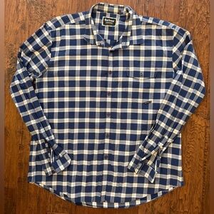 Barbour men’s plaid 100% cotton long sleeved button up
